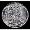 Image 2 : 1944-p Walking Liberty Half Dollar 50c Grades Choice+ Unc