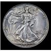 Image 2 : 1947-p Walking Liberty Half Dollar 50c Grades Choice+ Unc
