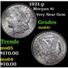 Image 1 : 1921-p Morgan Dollar $1 Grades Choice+ Unc