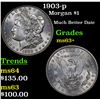 Image 1 : 1903-p Morgan Dollar $1 Grades Select+ Unc