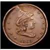 Image 2 : 1863 Turban Liberty Mint error Civil War Token 1c Grades Select AU