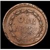 Image 3 : 1863 Turban Liberty Mint error Civil War Token 1c Grades Select AU