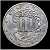 Image 3 : 1861 Three Cent Silver 3cs Grades Choice AU/BU Slider
