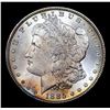 Image 2 : 1885-p Rainbow Toned Morgan Dollar $1 Grades Choice+ Unc