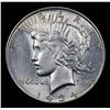 Image 2 : 1934-p Peace Dollar $1 Grades Select+ Unc