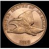 Image 2 : 1858 LL Flying Eagle Cent 1c Grades Unc Details