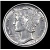 Image 2 : 1918-s Mercury Dime 10c Grades Select Unc