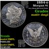 Image 1 : 1884-o Morgan Dollar $1 Grades Select Unc+ DMPL