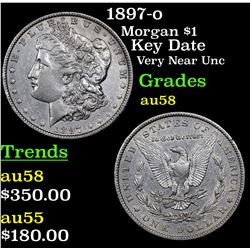 1897-o Morgan Dollar $1 Grades Choice AU/BU Slider