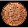 Image 2 : 1906 Indian Cent 1c Grades Gem+ Unc RB