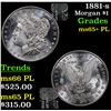 Image 1 : 1881-s Morgan Dollar $1 Grades GEM+ PL
