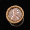 Image 2 : Mixed small cents 1c orig shotgun roll, 1917-d Wheat Cent, 1892 Indian Cent other end