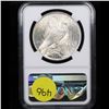 Image 3 : NGC 1922-p Peace Dollar $1 Graded ms63 By NGC