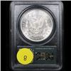Image 3 : PCGS 1887-p Morgan Dollar $1 Graded ms63 By PCGS