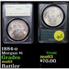 Image 1 : PCGS 1884-o Morgan Dollar $1 Graded ms63 By PCGS