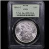 Image 2 : PCGS 1884-o Morgan Dollar $1 Graded ms64 By PCGS