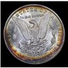 Image 3 : ***Auction Highlight*** 1885-o Rainbow Toned Morgan Dollar $1 Graded GEM+ Unc By USCG (fc)