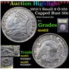 Image 1 : ***Auction Highlight*** 1812/1 Small 8 O-102 Capped Bust Half Dollar 50c Graded Select Unc By USCG (
