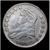Image 2 : ***Auction Highlight*** 1812/1 Small 8 O-102 Capped Bust Half Dollar 50c Graded Select Unc By USCG (