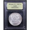 Image 4 : ***Auction Highlight*** 1897-o Morgan Dollar $1 Graded Select Unc By USCG (fc)