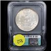 Image 3 : ***Auction Highlight*** 1901-p Morgan Dollar $1 Graded BU+ By USCG (fc)
