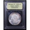 Image 4 : ***Auction Highlight*** 1885-cc Morgan Dollar $1 Graded Select Unc+ DMPL By USCG (fc)