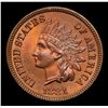 Image 2 : ***Auction Highlight*** 1881 Indian Cent 1c Graded Choice+ Unc BN By USCG (fc)