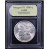Image 4 : ***Auction Highlight*** 1900-p . Morgan Dollar $1 Graded GEM+ Unc By USCG (fc)