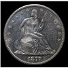 Image 2 : ***Auction Highlight*** 1877-s Seated Half Dollar 50c Graded Select Unc+ PL By USCG (fc)