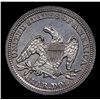 Image 3 : ***Auction Highlight*** 1858-p Seated Liberty Quarter 25c Graded Choice+ Proof By USCG (fc)