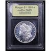 Image 4 : ***Auction Highlight*** 1881-s Morgan Dollar $1 Graded GEM+ DMPL By USCG (fc)