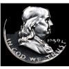 Image 2 : ***Auction Highlight*** 1959 Franklin Half Dollar 50c Graded GEM++ Proof Deep Cameo By USCG (fc)