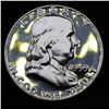 Image 6 : ***Auction Highlight*** 1959 Franklin Half Dollar 50c Graded GEM++ Proof Deep Cameo By USCG (fc)