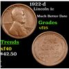 Image 1 : 1922-d Lincoln Cent 1c Grades vf+