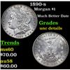 1890-s Morgan Dollar $1 Grades Unc Details