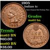 Image 1 : 1905 Indian Cent 1c Grades Select Unc BN