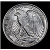 Image 3 : 1945-p Walking Liberty Half Dollar 50c Grades Select+ Unc