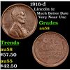 1916-d Lincoln Cent 1c Grades Choice AU/BU Slider