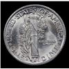 Image 3 : 1940-s Mercury Dime 10c Grades GEM++ Unc