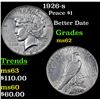 Image 1 : 1926-s Peace Dollar $1 Grades Select Unc