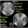 Image 1 : 1881-s Morgan Dollar $1 Grades Select+ Unc