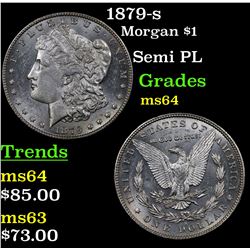 1879-s Morgan Dollar $1 Grades Choice Unc