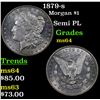 Image 1 : 1879-s Morgan Dollar $1 Grades Choice Unc