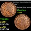 Image 1 : 1863 Shoot Him on the Spot Dix Civil War Token 1c Grades Choice AU