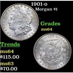 1901-o Morgan Dollar $1 Grades Choice Unc