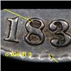 Image 4 : 1830 O-108 Capped Bust Half Dollar 50c Grades vf++