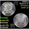 Image 1 : 1880-s Morgan Dollar $1 Grades Select Unc+ PL
