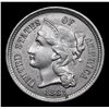 Image 2 : 1881 Three Cent Copper Nickel 3cn Grades Select Unc