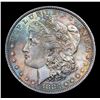 Image 2 : 1883-o Rainbow Toned Morgan Dollar $1 Grades Choice Unc