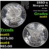 Image 1 : 1880-s Morgan Dollar $1 Grades GEM Unc